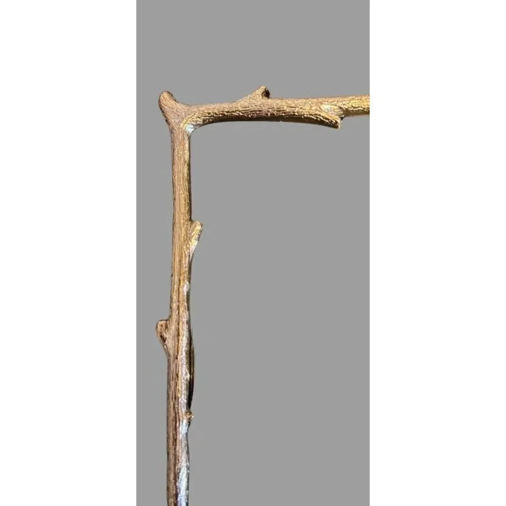 Lawrence France Easel Hanging Metal Frame for Photos/Pictures Gold Tone 6